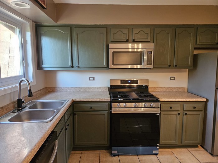 Kitchen cabinetry and counters